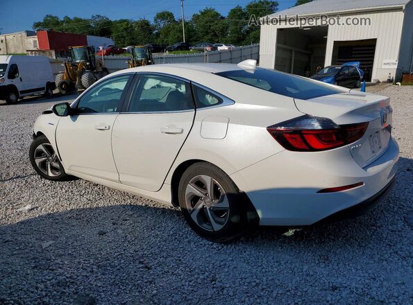 19XZE4F58LE009186 2020 HONDA INSIGHT White Задня ліва чверть