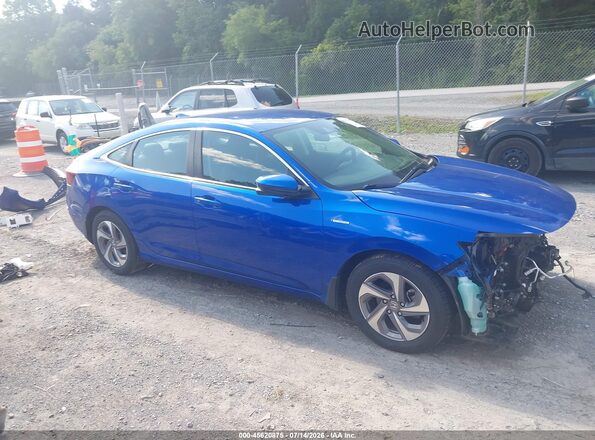 19XZE4F58LE012170 2020 HONDA INSIGHT Blue 360 interior view