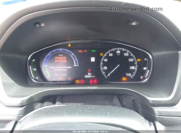 19XZE4F58NE010731 2022 HONDA INSIGHT Gray Rear seats view