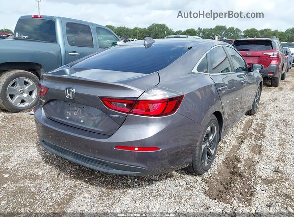 19XZE4F58NE010731 2022 HONDA INSIGHT Gray Rear right