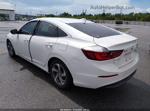 19XZE4F59LE000433 2020 HONDA INSIGHT White Tył lewy