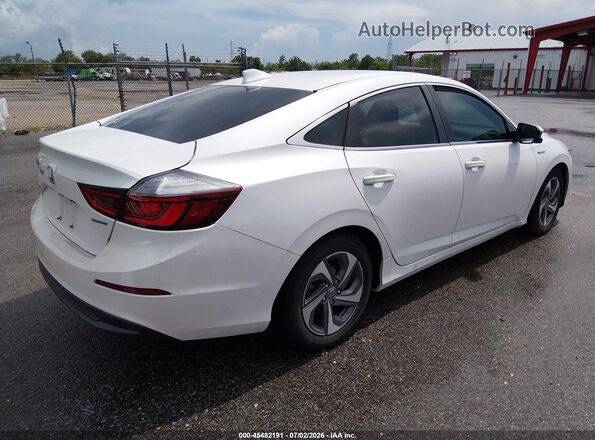 19XZE4F59LE000433 2020 HONDA INSIGHT White Tył prawy