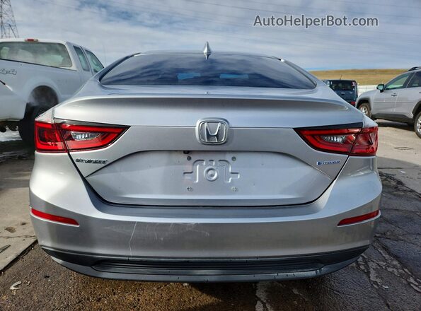 19XZE4F59LE009407 2020 HONDA INSIGHT Silver Вид ззаду