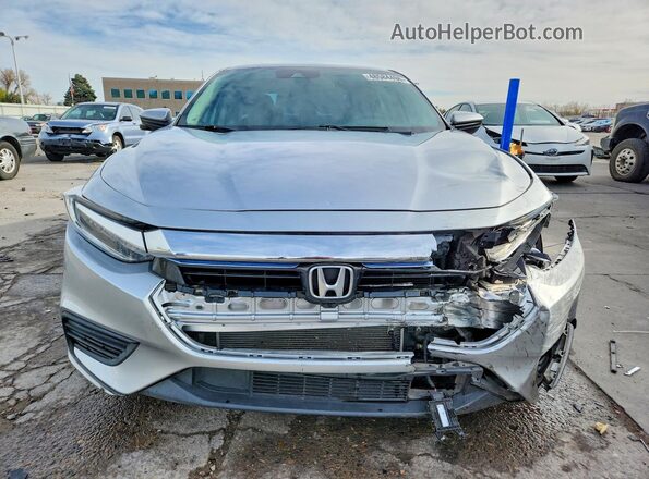 19XZE4F59LE009407 2020 HONDA INSIGHT Silver Вид спереду