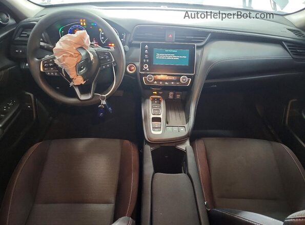 19XZE4F59LE009407 2020 HONDA INSIGHT Silver Вид панелі приладів