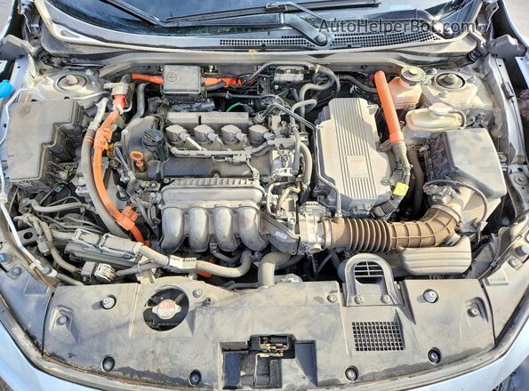 19XZE4F59LE009407 2020 HONDA INSIGHT Silver Вид задньої частини салону