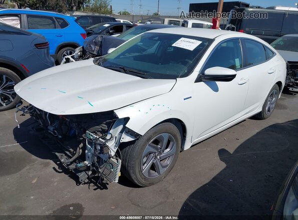 19XZE4F59LE013926 2020 HONDA INSIGHT Белый Передняя левая четверть