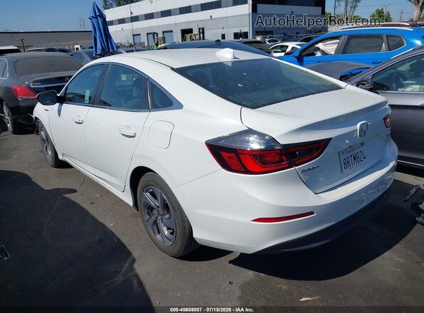 19XZE4F59LE013926 2020 HONDA INSIGHT Белый Задняя левая четверть