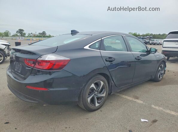 19XZE4F59ME000577 2021 HONDA INSIGHT Черный Задняя правая четверть