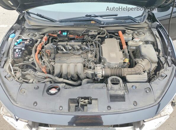 19XZE4F59ME000577 2021 HONDA INSIGHT Черный Вид задней части салона