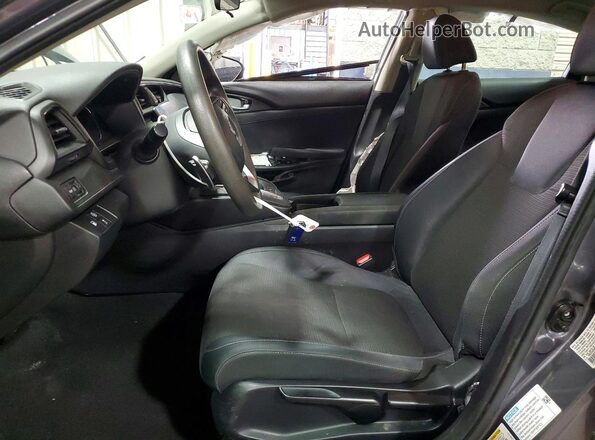 19XZE4F59ME010459 2021 HONDA INSIGHT Gray წინა სალონის ხედი