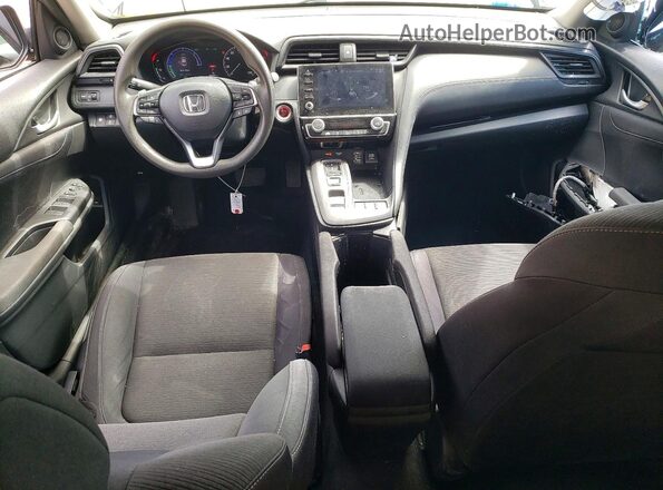 19XZE4F59ME010459 2021 HONDA INSIGHT Gray წინა პანელის ხედი