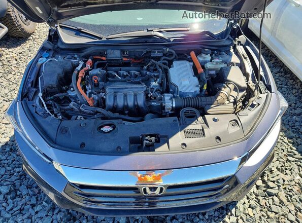 19XZE4F59ME010459 2021 HONDA INSIGHT Gray უკანა სალონის ხედი
