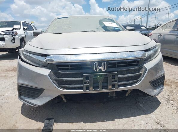 19XZE4F5XLE007374 2020 HONDA INSIGHT Silver Вид спереду