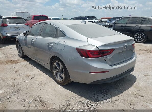 19XZE4F5XLE007374 2020 HONDA INSIGHT Silver Задня ліва чверть