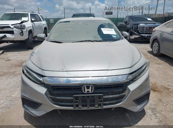 19XZE4F5XLE007374 2020 HONDA INSIGHT Silver Вид панелі приладів