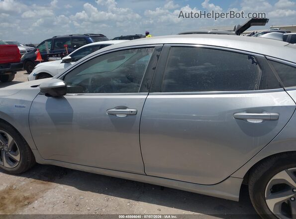 19XZE4F5XLE007374 2020 HONDA INSIGHT Silver Вид задньої частини салону