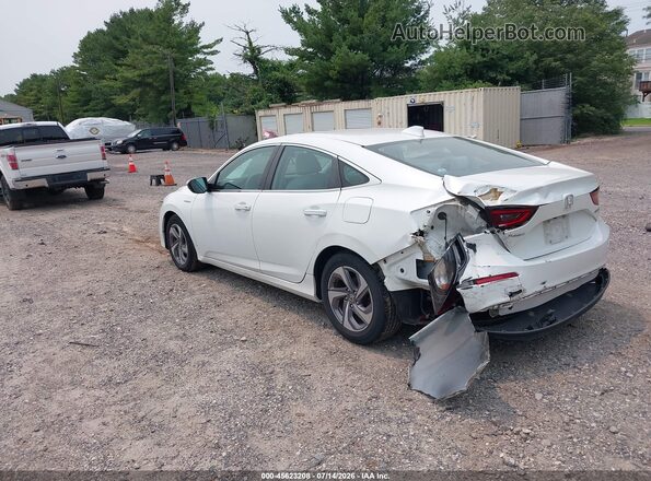 19XZE4F5XLE011070 2020 HONDA INSIGHT White Rear left