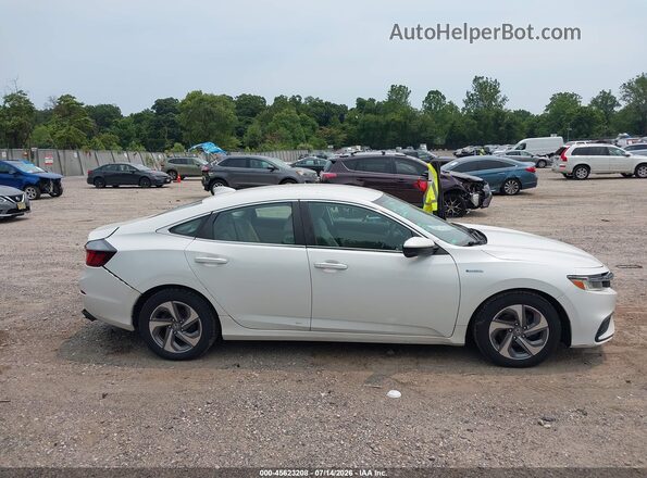 19XZE4F5XLE011070 2020 HONDA INSIGHT White 360 interior view