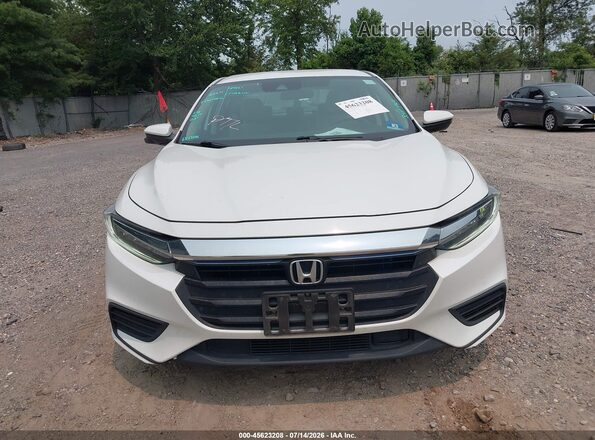 19XZE4F5XLE011070 2020 HONDA INSIGHT White Rear interior view