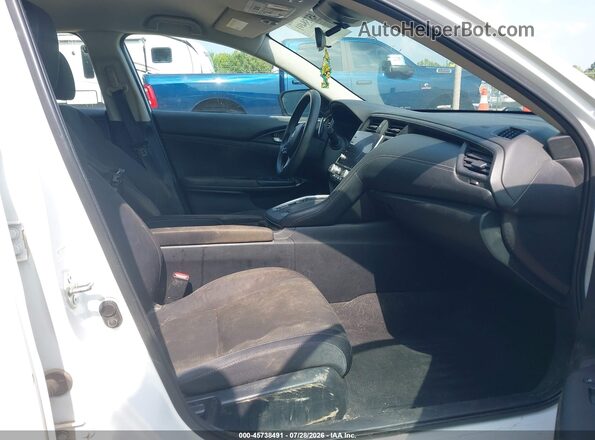 19XZE4F5XLE012428 2020 HONDA INSIGHT White Widok wnętrza z przodu