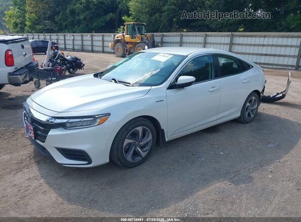 19XZE4F5XLE012428 2020 HONDA INSIGHT White Przód lewy