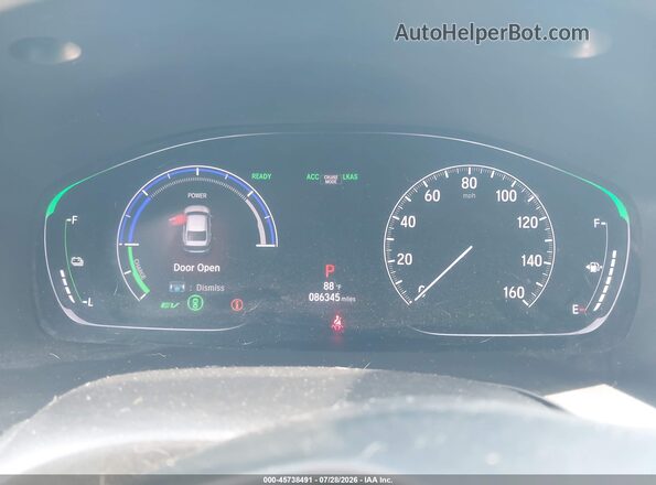 19XZE4F5XLE012428 2020 HONDA INSIGHT White Widok tylnych siedzeń