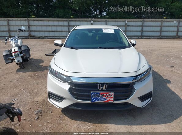 19XZE4F5XLE012428 2020 HONDA INSIGHT White Widok wnętrza z tyłu