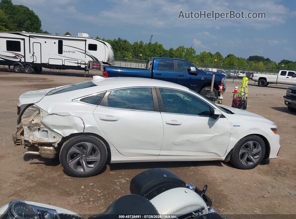 19XZE4F5XLE012428 2020 HONDA INSIGHT White Widok wnętrza 360 stopni