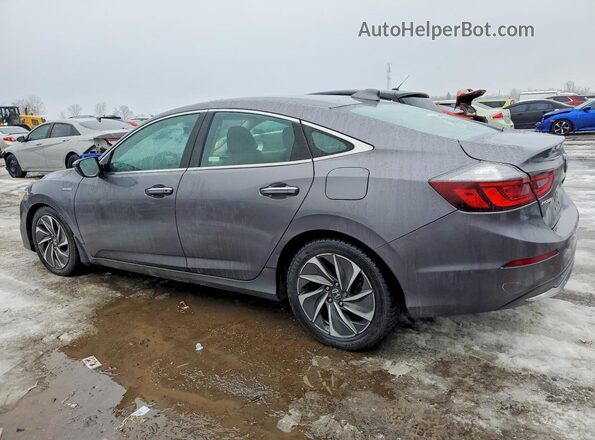 19XZE4F72LE400089 2020 HONDA INSIGHT Charcoal უკანა მარცხენა