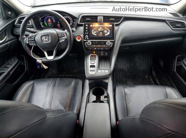 19XZE4F72LE400089 2020 HONDA INSIGHT Charcoal წინა პანელის ხედი