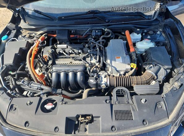 19XZE4F79ME400155 2021 HONDA INSIGHT Charcoal Widok wnętrza z tyłu