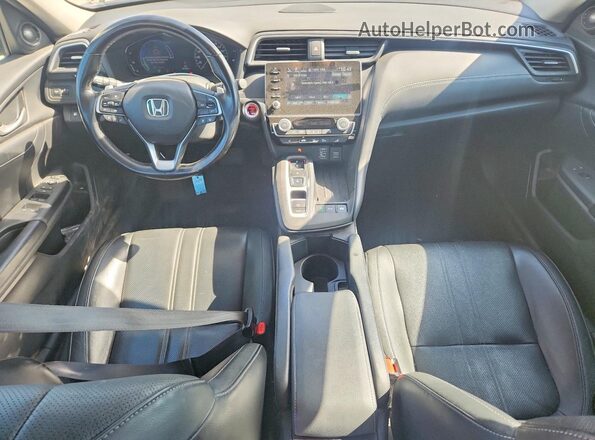 19XZE4F79ME400155 2021 HONDA INSIGHT Charcoal Widok deski rozdzielczej