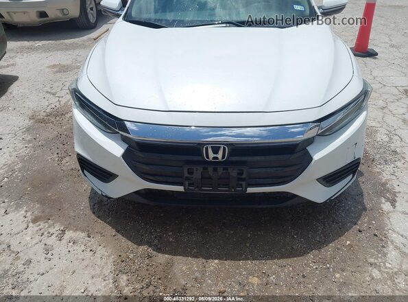 19XZE4F92LE008070 2020 HONDA INSIGHT White Instrument cluster view