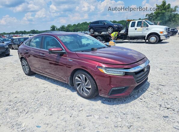 19XZE4F94KE030571 2019 HONDA INSIGHT Burgundy Front right