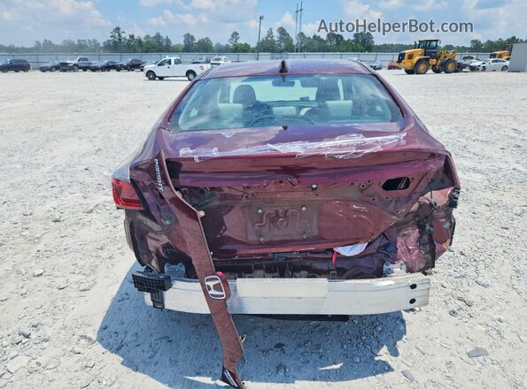 19XZE4F94KE030571 2019 HONDA INSIGHT Burgundy Rear view