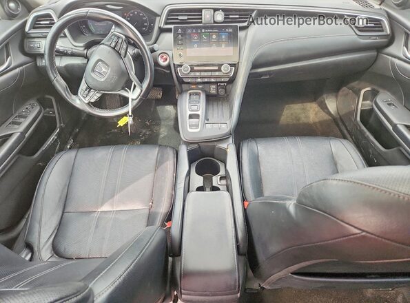 19XZE4F94LE008121 2020 HONDA INSIGHT Black Dashboard view