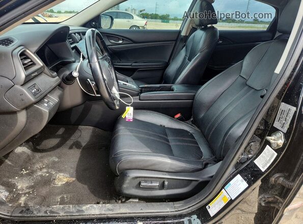 19XZE4F94LE008121 2020 HONDA INSIGHT Black Front interior view