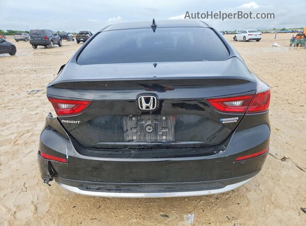 19XZE4F94LE008121 2020 HONDA INSIGHT Black Rear view