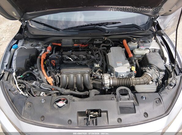 19XZE4F94ME009741 2021 HONDA INSIGHT Серебряный Вид сзади