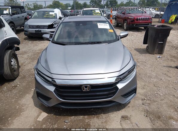 19XZE4F94ME009741 2021 HONDA INSIGHT Серебряный Вид щитка приборов