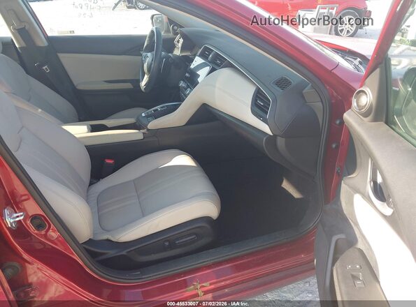 19XZE4F94NE008865 2022 HONDA INSIGHT Red წინა სალონის ხედი