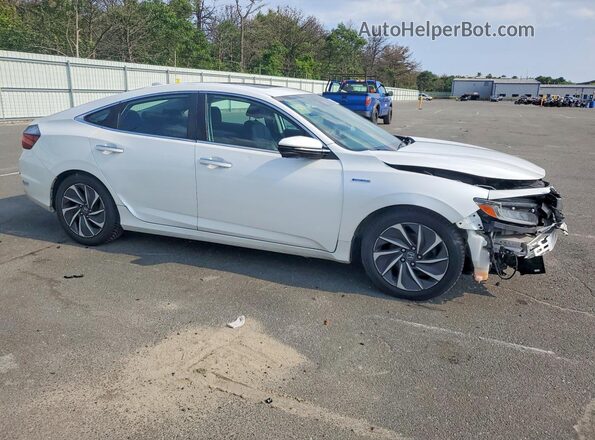19XZE4F95KE006571 2019 HONDA INSIGHT White Delantero derecho