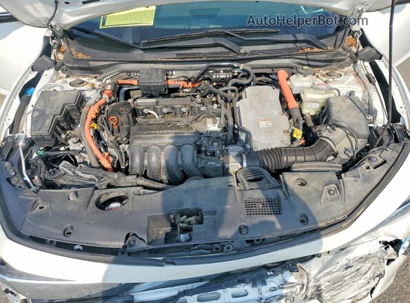 19XZE4F95KE006571 2019 HONDA INSIGHT White Vista interior trasera
