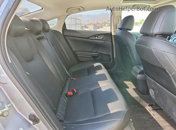 19XZE4F95LE008158 2020 HONDA INSIGHT Silver Rear seats view