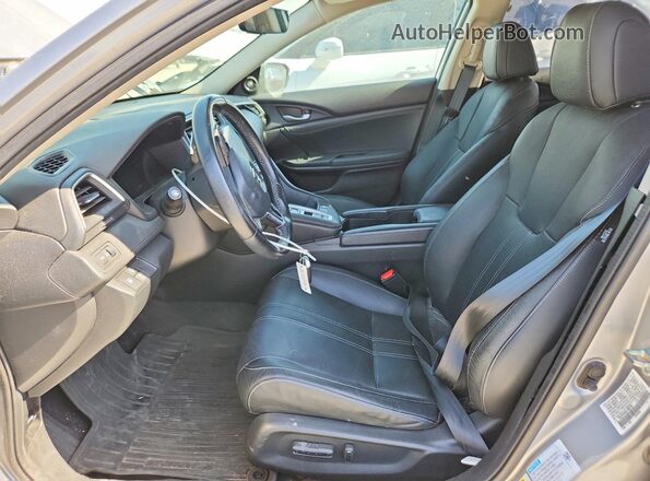 19XZE4F95LE008158 2020 HONDA INSIGHT Silver Front interior view