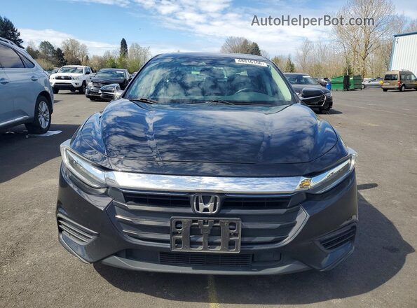 19XZE4F96LE013045 2020 HONDA INSIGHT Black Դիմացի տեսք