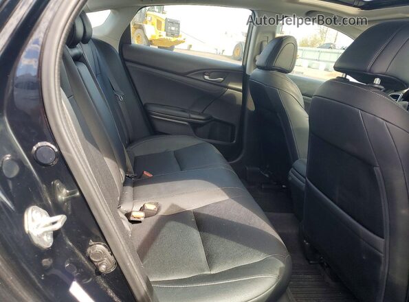 19XZE4F96LE013045 2020 HONDA INSIGHT Black Հետևի նստատեղերի տեսք
