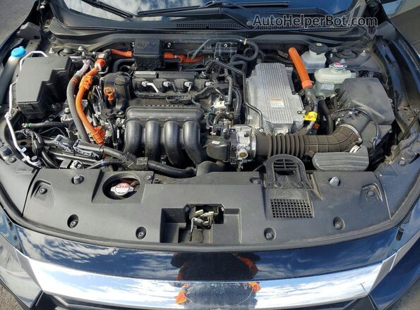 19XZE4F96LE013045 2020 HONDA INSIGHT Black Սալոնի հետևի տեսք