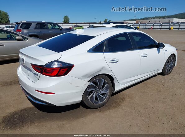 19XZE4F96NE007586 2022 HONDA INSIGHT White Tył prawy